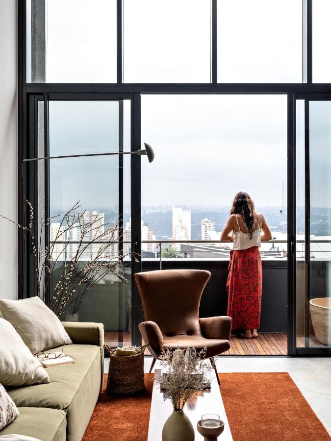 Loft Paulistano Com Vista Da Vila Madalena São Paulo Kültér fotó