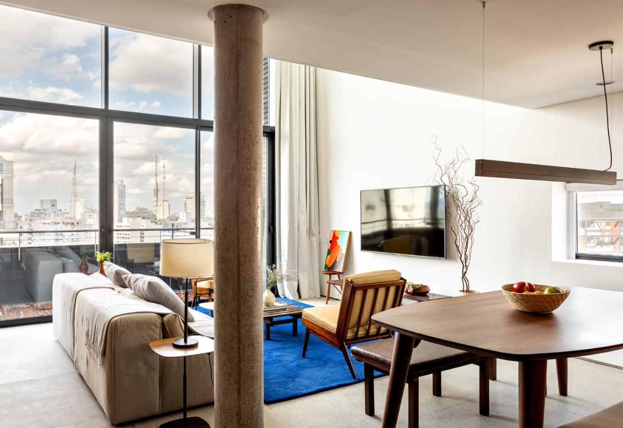 Loft Paulistano Com Vista Da Vila Madalena São Paulo Kültér fotó